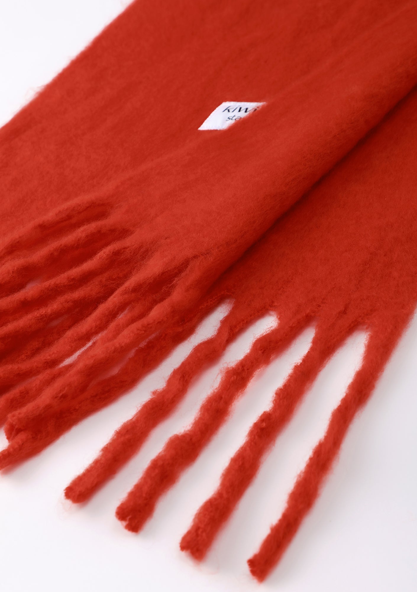 Poppy Red Scarf