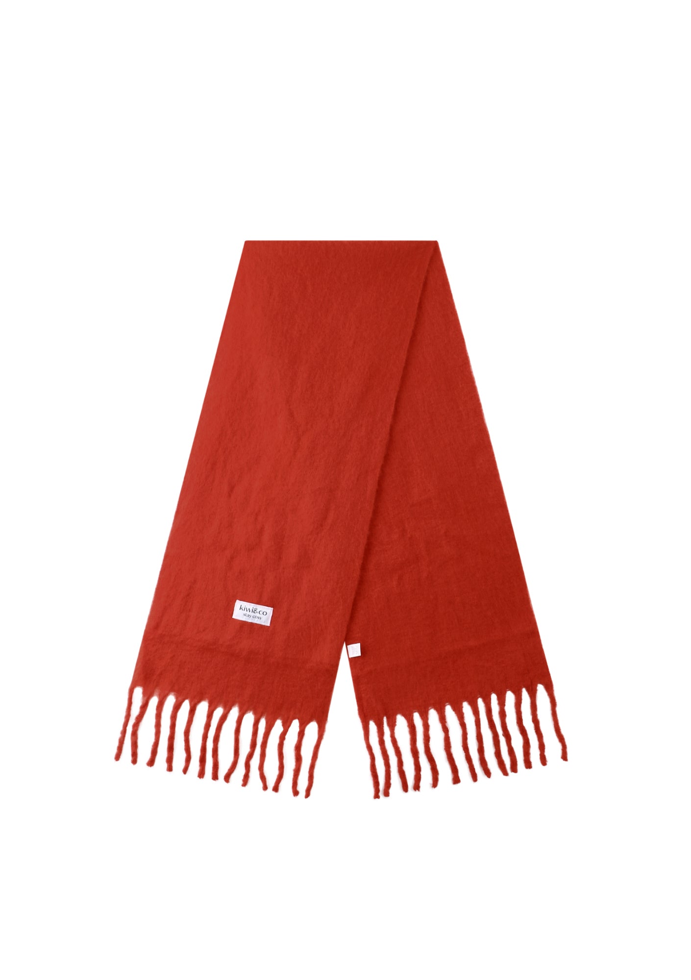 Poppy Red Scarf