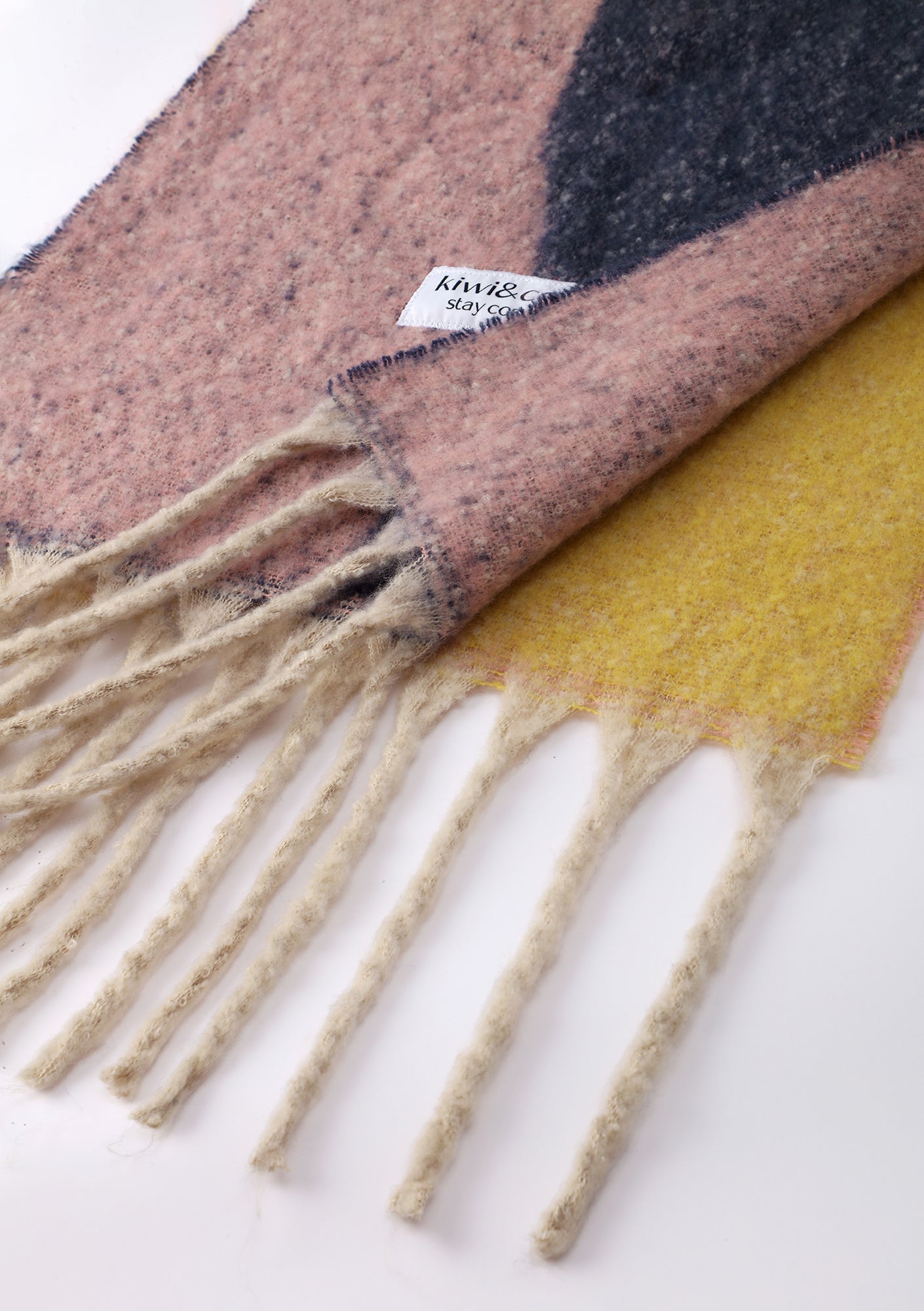 Toasted Smore Scarf Women Soft Knit Winter Neck Wrap Warm Autumn Accessory Elegant Earthy Tone Pashmina Style Shawl Trendy Gift for Her