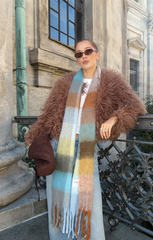 Blueberry Choc Scarf